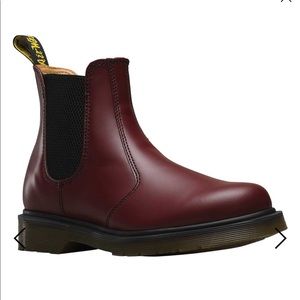 Dr. Martens Red Chelsea Boot